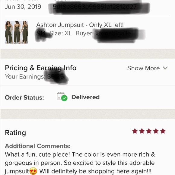 Ashton Jumpsuit - Only XL left! - Picture 4 of 4